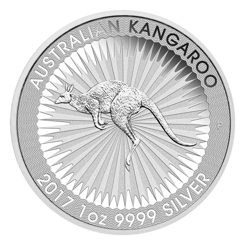 Pièce 1 once d'argent Kangourou australien 2017 | Monnaie de Perth
