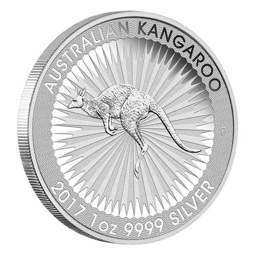 Pièce 1 once d'argent Kangourou australien 2017 | Monnaie de Perth