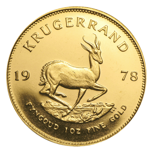 1 oz 1978 Krugerrand Gold Coin | Rand Refinery