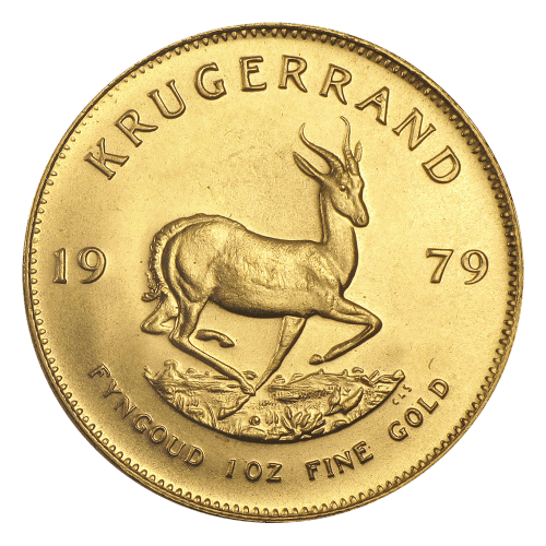 Pièce d'or Krugerrand 1979 de 1 once