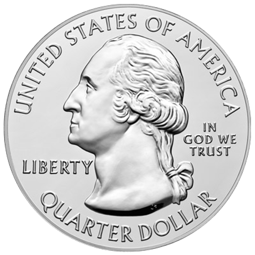 Pièce 5 onces d'argent Amérique la Belle : George Rogers Clark 2017 | Monnaie des États-Unis