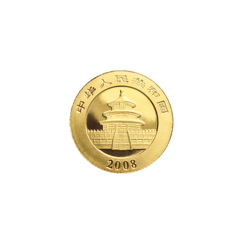 1/20 oz 2008 Chinese Panda Gold Coin | Chinese Mint
