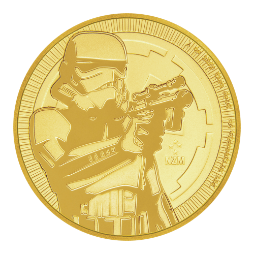 1 oz 2018 Star Wars Stormtrooper Gold Coin | New Zealand Mint
