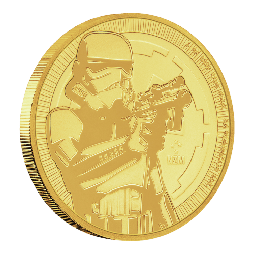 1 oz 2018 Star Wars Stormtrooper Gold Coin | New Zealand Mint