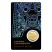 Ronde d'or Chiwoo Cheonwang de la Corée du Sud 2017 de 1/10 once (carte d'analyse noire)