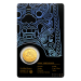 Ronde d'or Chiwoo Cheonwang de la Corée du Sud 2017 de 1/10 once (carte d'analyse noire)