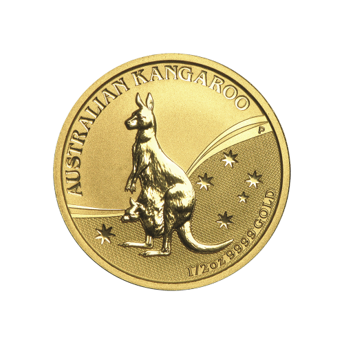 Pièce 1/2 once d'or Kangourou australien 2009 | Monnaie de Perth