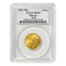 Pièce 1/4 d'once d'or Libertad mexicaine PCGS MS 69 2011