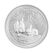 1/2 oz 2011 Lunar Year of the Rabbit Silver Coin | Perth Mint