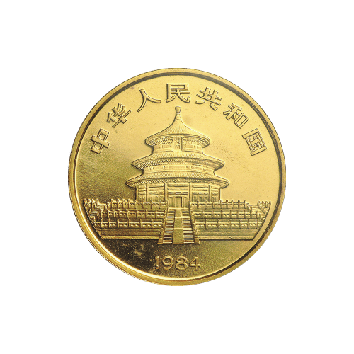 1/4 oz 1984 Chinese Panda Gold Coin | Chinese Mint
