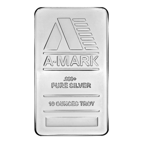 10 oz A-Mark Silver Bar