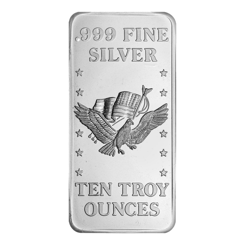 10 oz 1981 U.S. Assay Office Silver Bar