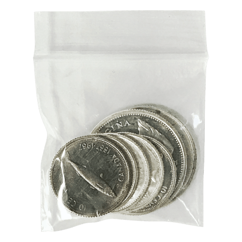 Sac de pièces en argent pur à 50 % de circulation Centenaire canadien 1967 Valeur nominale 1 $ | Monnaie royale canadienne