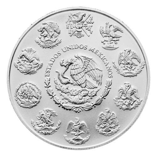 Pièce 1 once d'argent Libertad mexicaine Année aléatoire | Monnaie mexicaine