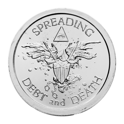 1 oz Warbird Cannabis Silver Round