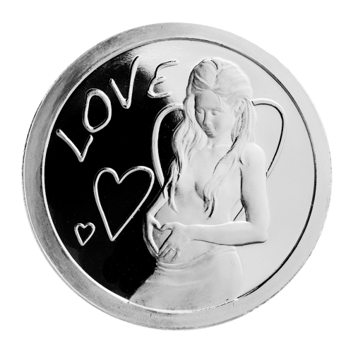 1 oz Warbird Love Silver Round