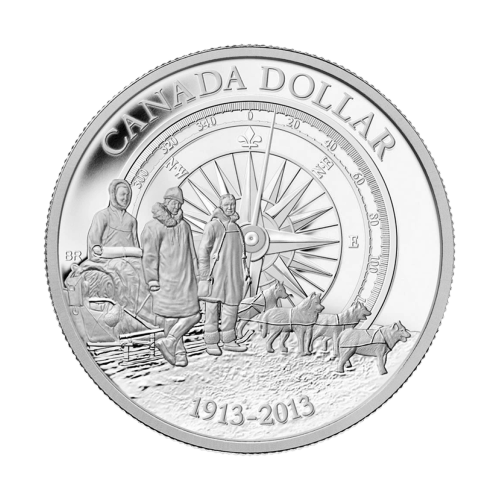 Dollar canadien 23 grammes d'argent d'année aléatoire