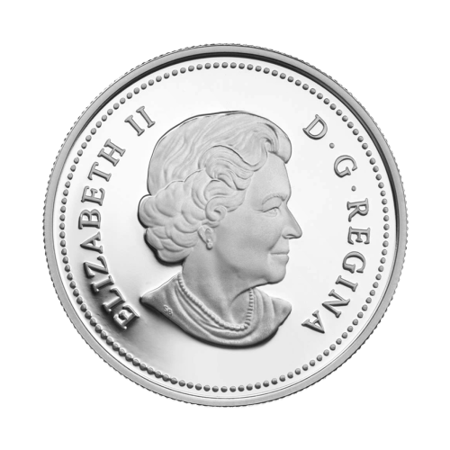 Dollar canadien 23 grammes d'argent d'année aléatoire