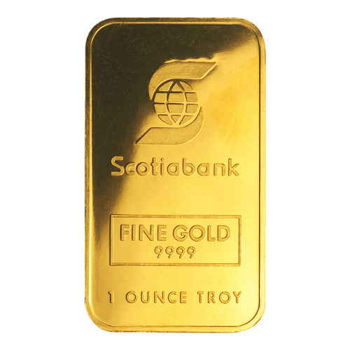 1 oz Scotiabank Gold Bar | Johnson Matthey