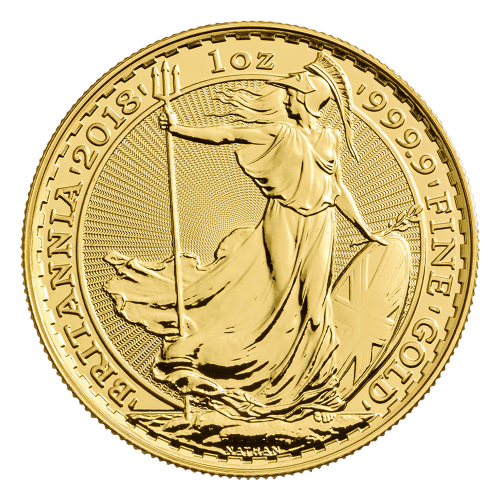 1 oz 2018 Britannia Gold Coin | The Royal Mint