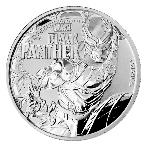 1 oz 2018 Black Panther Silver Coin | Perth Mint