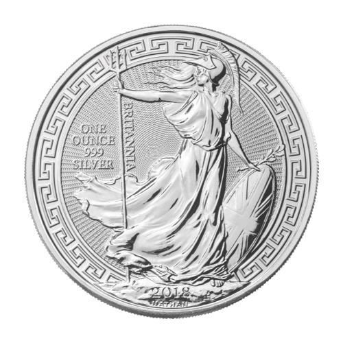 【新品】2018年 ブリタニア Oriental Border 1オンス銀貨 1 oz 2018 Britannia Oriental Border Silver Coin | The Royal Mint