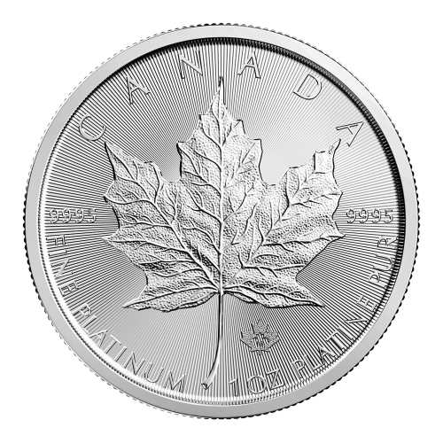 1 oz 2018 Canadian Maple Leaf Platinum Coin | Royal Canadian Mint