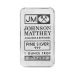 1 oz Apollo Silver Bar | Johnson Matthey