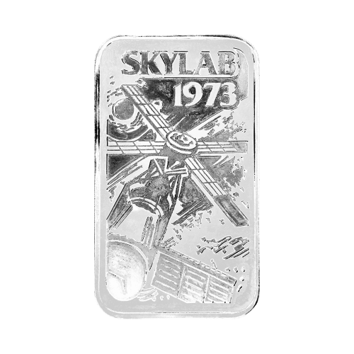 1 oz Skylab Silver Bar | Johnson Matthey