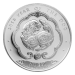 Pièce 1 kg d'argent Lunaire Année du Chien du Royaume du Bhoutan 2018
