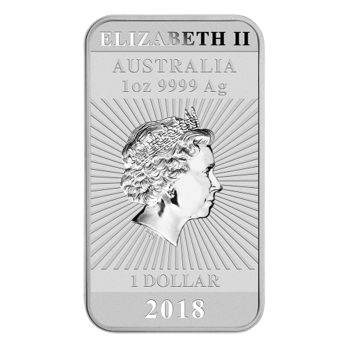 1 oz 2018 Dragon Silver Rectangular Coin | Perth Mint