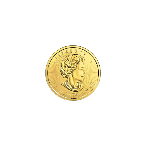 Pièce 1 gramme d'or à l'unité MapleGram25 2018