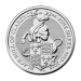 Pièce 2 onces d'argent Les Bêtes de la Reine Le taureau noir de Clarence 2018 | La Monnaie royale