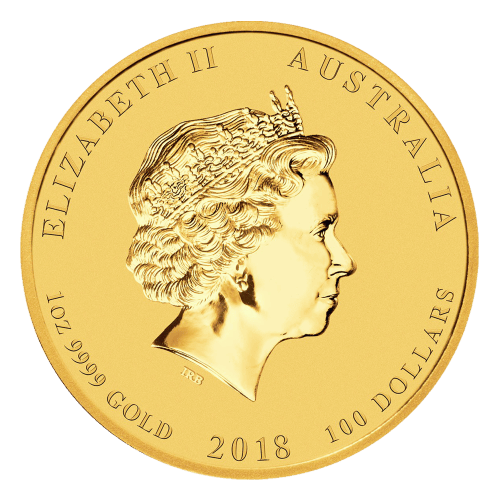 1 oz 2018 Australian Dragon and Phoenix Gold Coin | Perth Mint