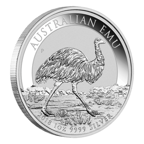 1 oz 2018 Australian Emu Silver Coin | Perth Mint
