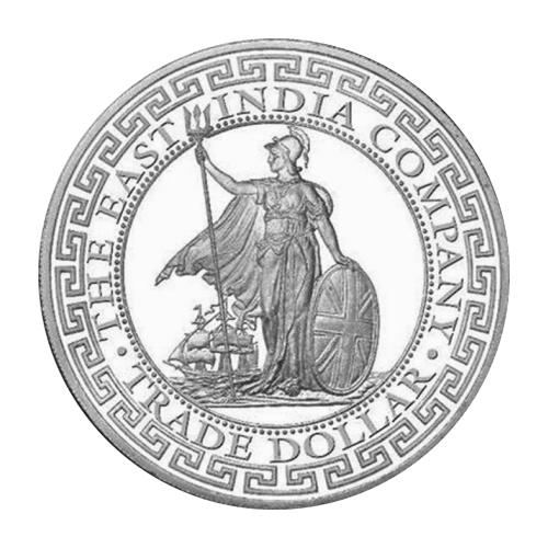 1 oz 2018 Saint Helena British Trade Dollar Silver Coin