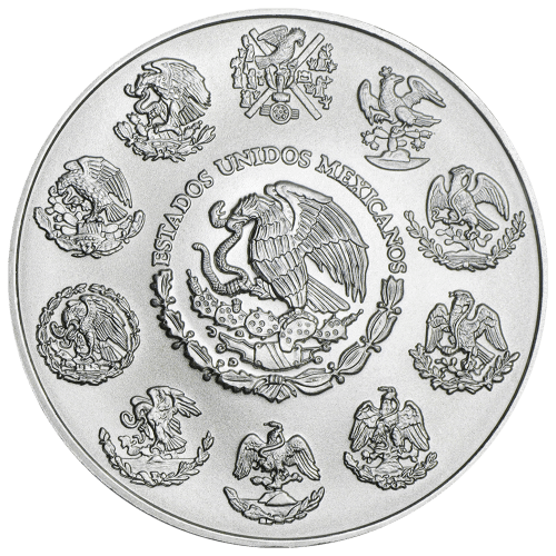 Pièce 5 onces d'argent Libertad mexicaine 2018
