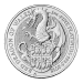 Pièce 1 once de platine Les Bêtes de la Reine : Dragon rouge du pays de Galles 2018 | La Monnaie royale