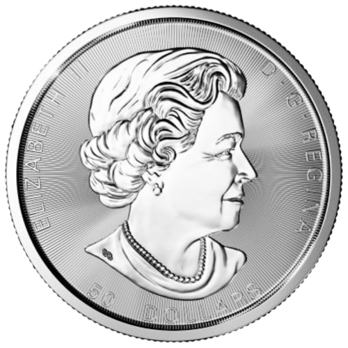 10 oz 2018 Magnificent Maple Leaves Silver Coin | Royal Canadian Mint