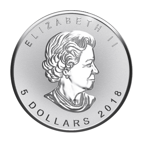 1 oz 2018 Canadian Maple Leaf Light Bulb Privy Reverse Proof