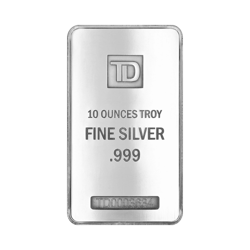 10 oz TD Silver Bar | TD Precious Metals