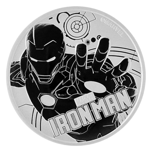 1 oz 2018 Iron Man Silver Coin | Perth Mint