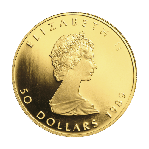 1 oz 1989 Commemorative Maple Leaf Gold Coin | Royal Canadian Mint