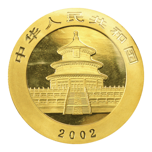 1 oz 2002 Chinese Panda Gold Coin | Chinese Mint