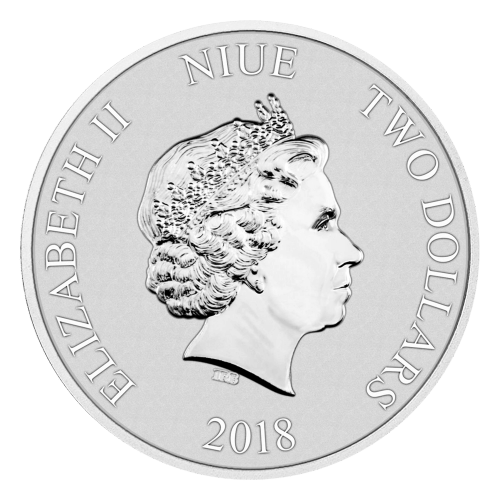 1 oz 2018 Disney Scrooge McDuck Silver Coin | New Zealand Mint