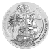 Pièce 1 once d'argent nautique HMS Endeavour du Rwanda 2018