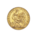 1906 - 1914 French Rooster 20 Franc Gold Coin