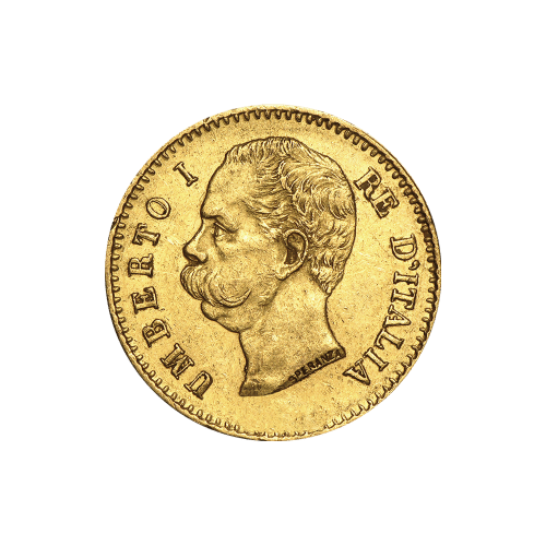 Random Year Italian 20 Lira Gold Coin