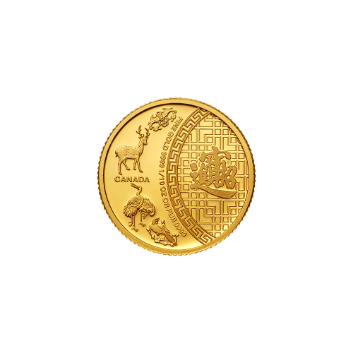 1/10 oz 2014 Five Blessings Gold Coin | Royal Canadian Mint