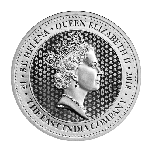 1 oz 2018 Saint Helena Spade Guinea Silver Coin